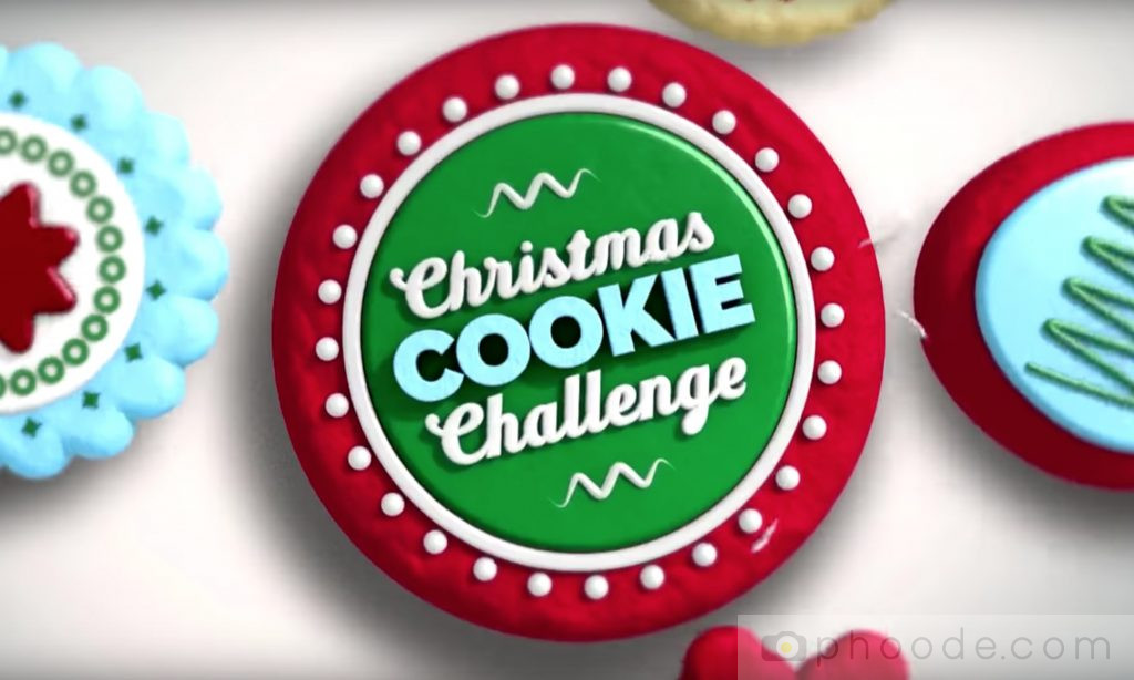 christmas tv show logo, christmas cookie challenge, christmas food story, food history, christmas treats history, christmas cookie history, christmas baking history, christmas cookie bakeoff history, christmas traditions, christmas food history, history of christmas cookie, evolution of the christmas cookie, raditional medieval time gingerbread poland germany, gingerbread men cookie store bought, history of cookie decorating, royal icing, cookie bakeoff, cookie baking show, food network show,