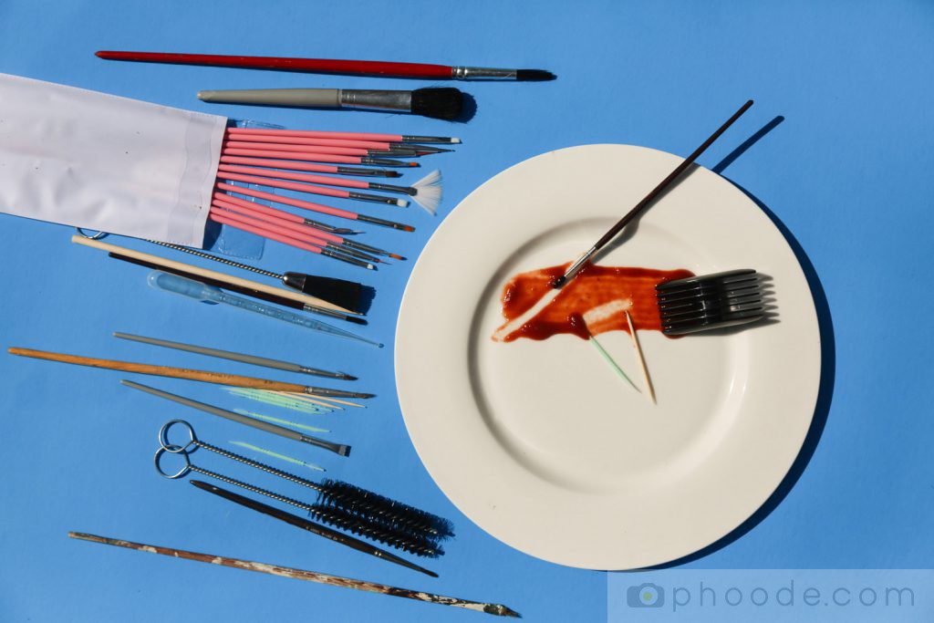 Paint your Set Food to Perfection with Different Food Styling Brushes