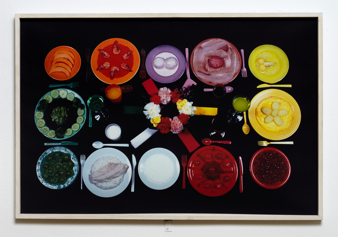 "Sunday" by Sophie Calle. From the series The Chromatic Diet