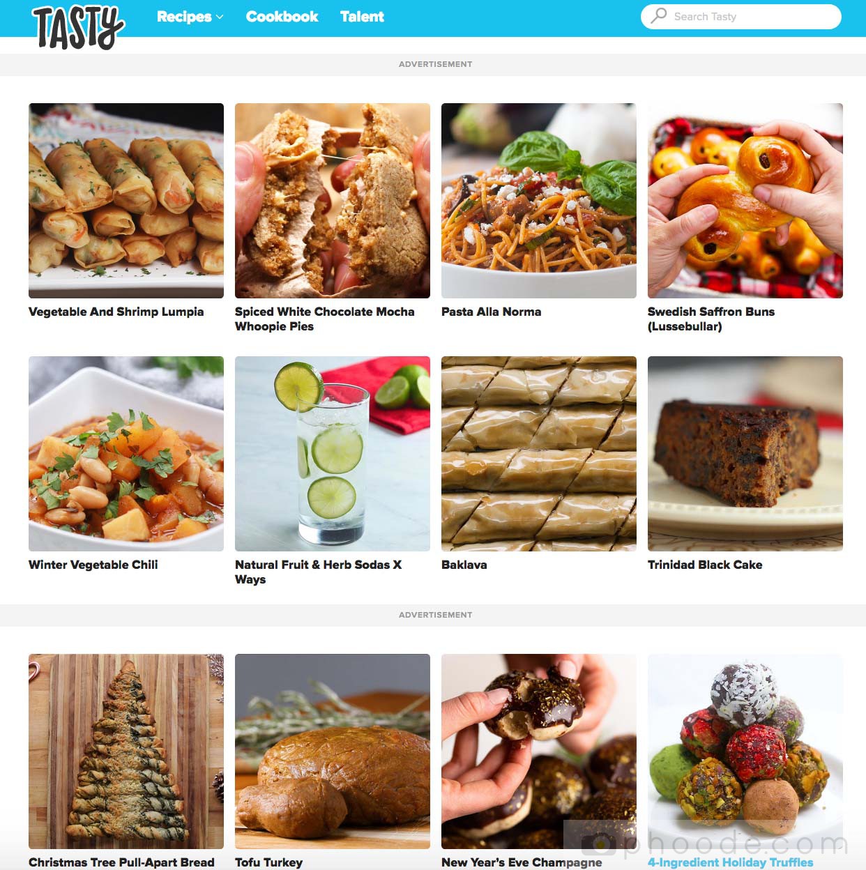 tasty co home page website