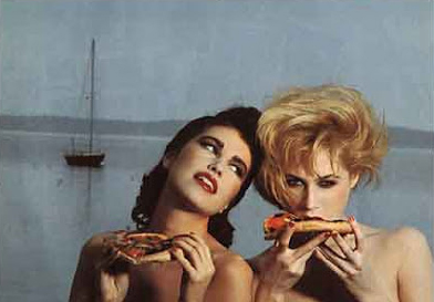 Guy Bourdin Food Pizza