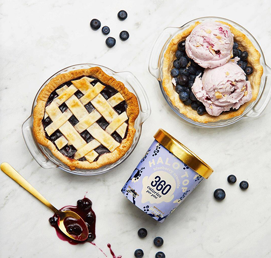 Halo Top Blueberries Creative Food Jobs on Instagram