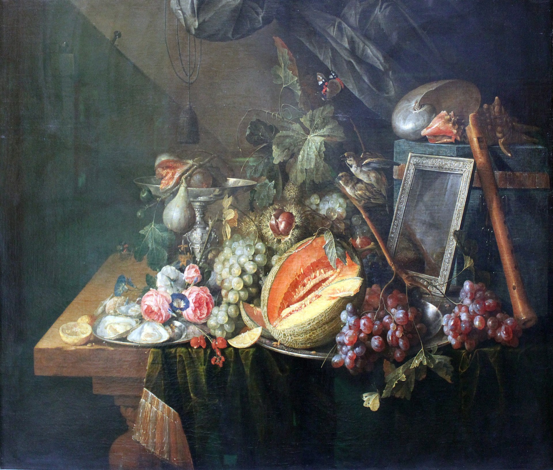 Jan Davidsz. de Heem, food still life painting, food art dutch, food fine artist, food creative, fine art painter food, food fine art around the world, dark light food photography pioneers, food photography inspirations, food fine arts icons, iconic food still life paintings, food fine arts inspiration, food creative inspiration, influential food artist, godfather of chiaroscuro food photography, dark light food photography inspiration, Dutch Golden Age of food paintings, Cornelis de Heem, Dutch Golden Age food still lives