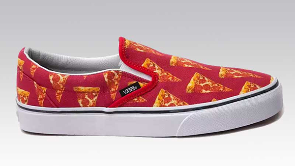 Vans Pizza Textile Design Creative Food Job