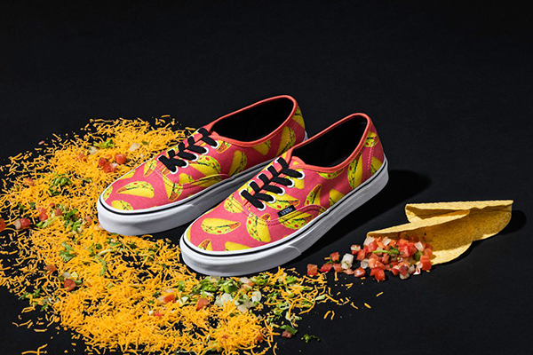 Vans Tacos Textile Design Creative Food Job