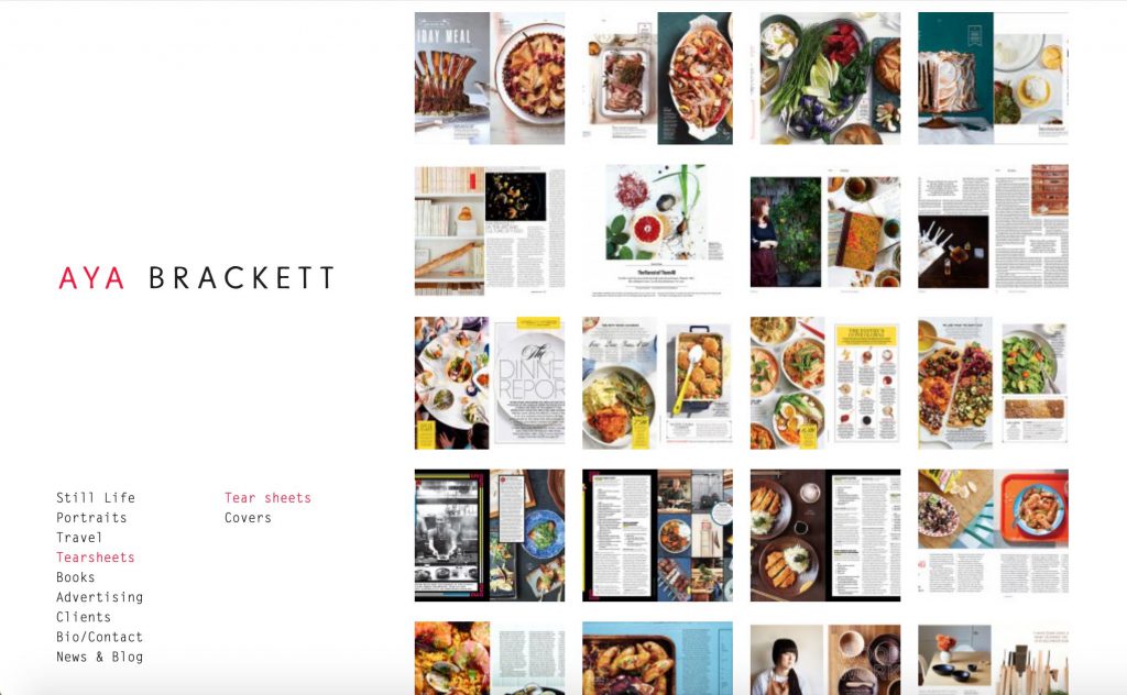 Food Photography Tear Sheets Double a Photographer's Credibility Phoode