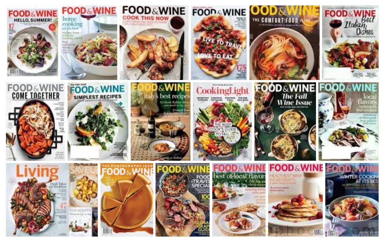 food magazine articles