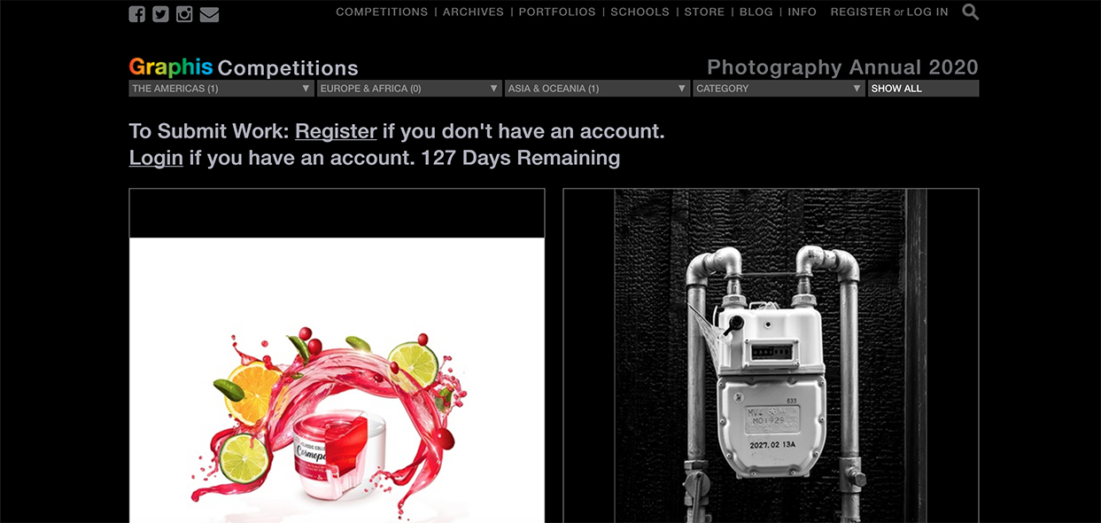 food photography awards contest, phoode