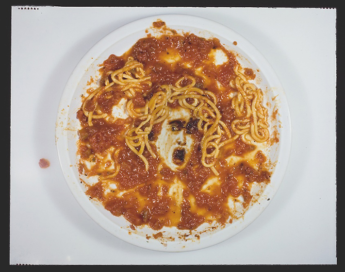 Medusa Marinara Vic Muniz Fine Art Food Photography, fine art food photography definition, food styling photography dictionary, food styling photography glossary, food styling photography styling vocabulary, food styling photography styling jargon, food styling photography language, food styling photography slang